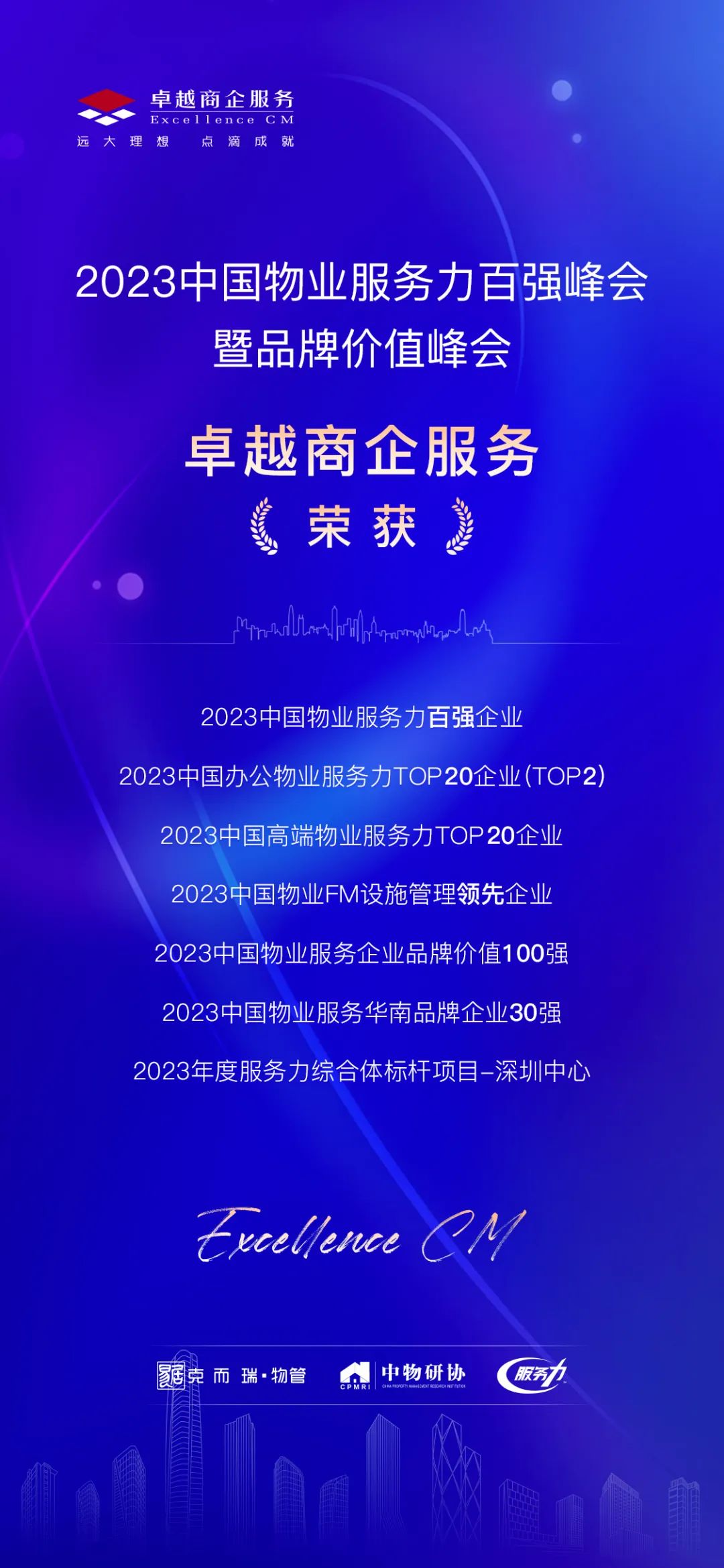 尊龙凯时 - 尊龙凯时商企效劳荣膺2023年中国物业效劳力7项大奖！